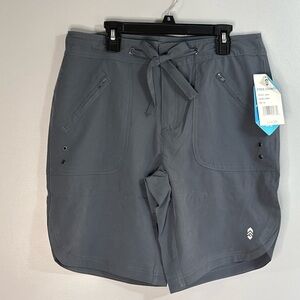 NWT Free County Grey Swim Shorts Womens M